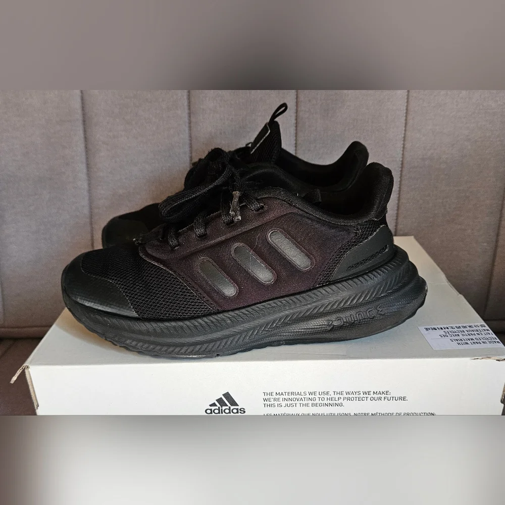 Adidas X_plrphade C Girls Running Sneakers Black Size 1